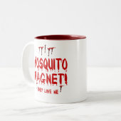 愛する血の滴る蚊帳 ツートーンマグカップ (正面左)