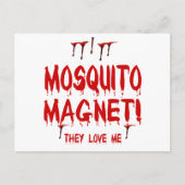 愛する血の滴る蚊帳 ポストカード (正面)