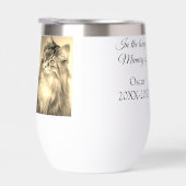 愛する記念碑の葬儀を追加ペット名photo (右面)