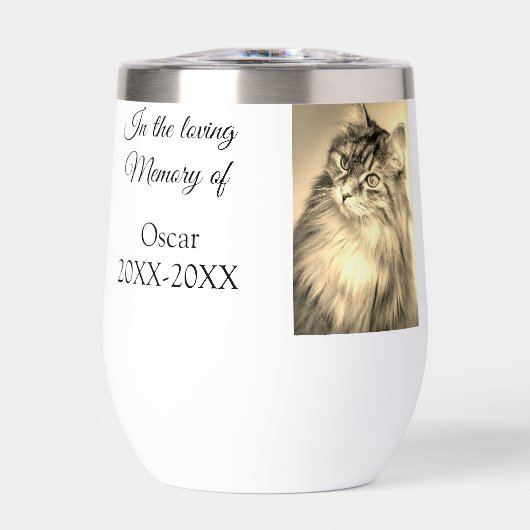 愛する記念碑の葬儀を追加ペット名photo (正面)