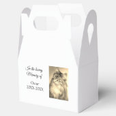 愛する記念碑の葬儀を追加ペット名photo フェイバーボックス (オープン)