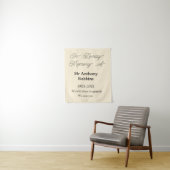 愛する記憶に 名の葬儀 記念品 タペストリー (インサイチュ)