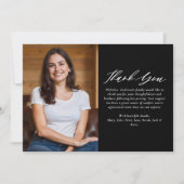 愛する記憶のお祝い/葬儀/メモリアル サンキューカード (正面)