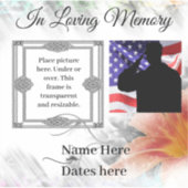 愛する記憶のビニールで シール (正面)