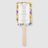 愛する記憶のメモリアルフローラの順序 ハンドファン (裏面)