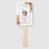 愛する記憶のメモリアルフローラの順序 ハンドファン (正面)