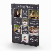 愛する記憶のユニーク写真コラージュ記念 フォトブロック (右)