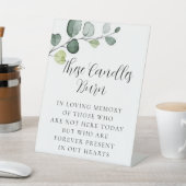 愛する記憶のユーカリ 台座サイン (インサイチュ)