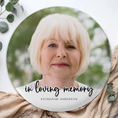 愛する記憶の中でカスタム写真追悼式 缶バッジ