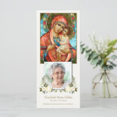 愛する記憶の中でカトリックの葬儀サンキューカード (スタンド正面)