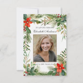 愛する記憶の中でカトリック葬儀祈りの言葉カード 案内状 (正面)