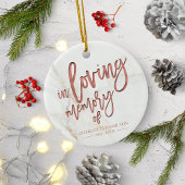 愛する記憶の中でパーソナライズされた記念碑 セラミックオーナメント