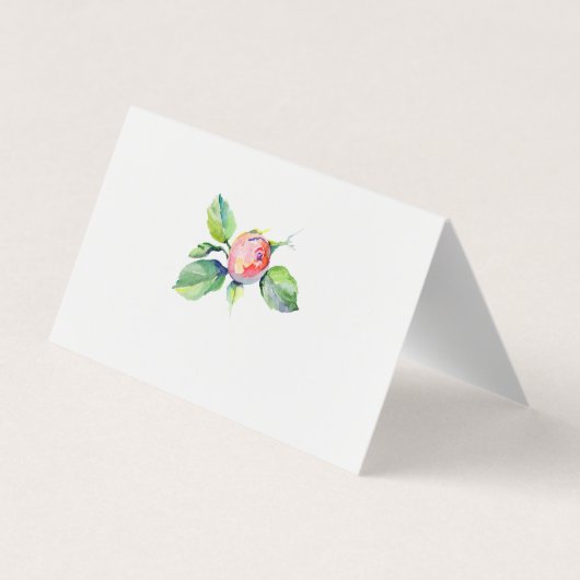 愛する記憶の中でフォトカードメモリアル死別 名刺 (裏面)