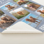 愛する記憶の中でペット記念写真集 シェルパブランケット (3/4)