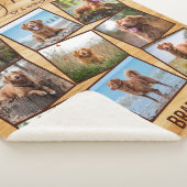 愛する記憶の中でペット記念写真集 シェルパブランケット (3/4)