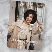 愛する記憶の中でモダンのカスタム写真記念 マグネット