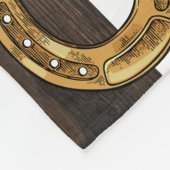 愛する記憶の中で写真のウマ科のキープサケ フリースブランケット (角)