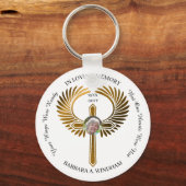 愛する記憶の中で写真のキープサクと翼 キーホルダー (正面)