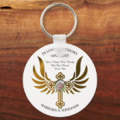 愛する記憶の中で写真のキープサクと翼K キーホルダー (正面)