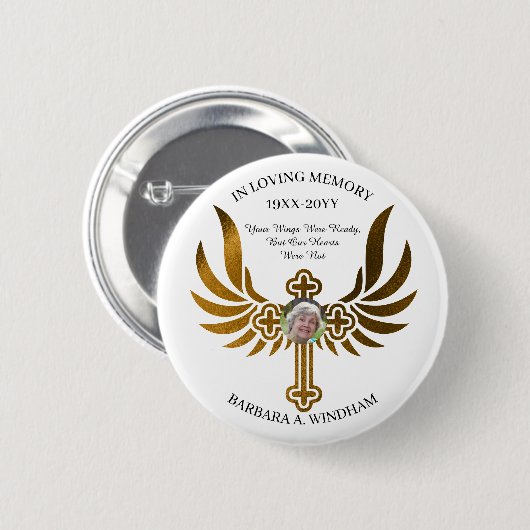 愛する記憶の中で写真のキープサクと翼K 缶バッジ (正面&裏面)