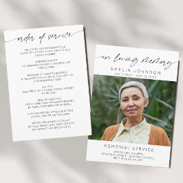 愛する記憶の中で写真葬儀の順序 プログラム