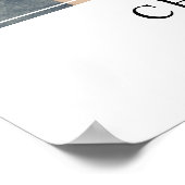 愛する記憶の中で写真葬儀記念ウェルカム ポスター (角)