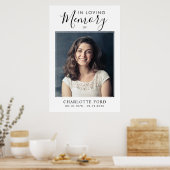 愛する記憶の中で写真葬儀記念ウェルカム ポスター (キッチン)