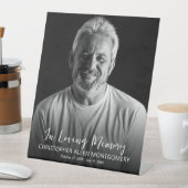 愛する記憶の中で写真追悼式 台座サイン (インサイチュ)