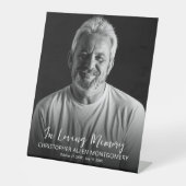 愛する記憶の中で写真追悼式 台座サイン (正面)