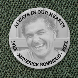 愛する記憶の中で写真追悼式 缶バッジ