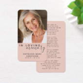 愛する記憶の中で写真追悼詩 (デスク)