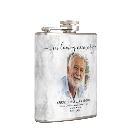 愛する記憶の中で大理石の葬儀の記念の献上品 フラスク (右)