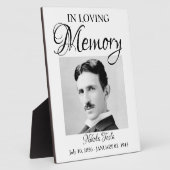 愛する記憶の中で思い出にプラーク記念 フォトプラーク (側面)