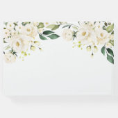 愛する記憶の中で白い花葬儀ゲストブック ゲストブック (裏面)