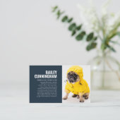 愛する記憶の中で葬儀メモペットの写真カード 名刺 (スタンド正面)