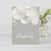 愛する記憶の中で蘭9葬儀のお知らせ 招待状 (スタンド正面)