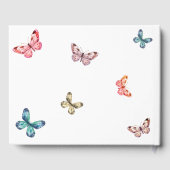 愛する記憶の中で蝶の追悼式 ゲストブック (裏面)