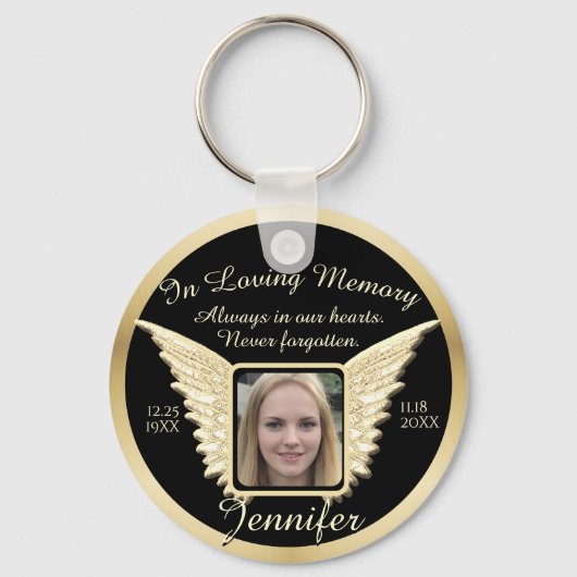 愛する記憶の中で記念撮影 キーホルダー (正面)