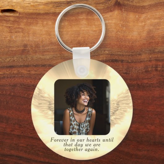 愛する記憶の中で記念撮影 キーホルダー (正面)