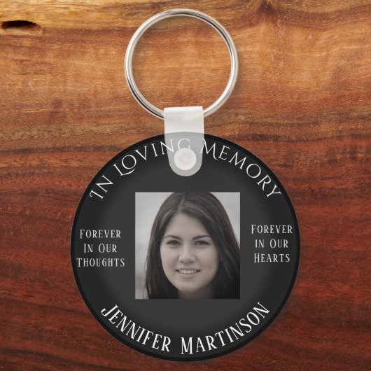 愛する記憶の中で記念撮影 キーホルダー (正面)