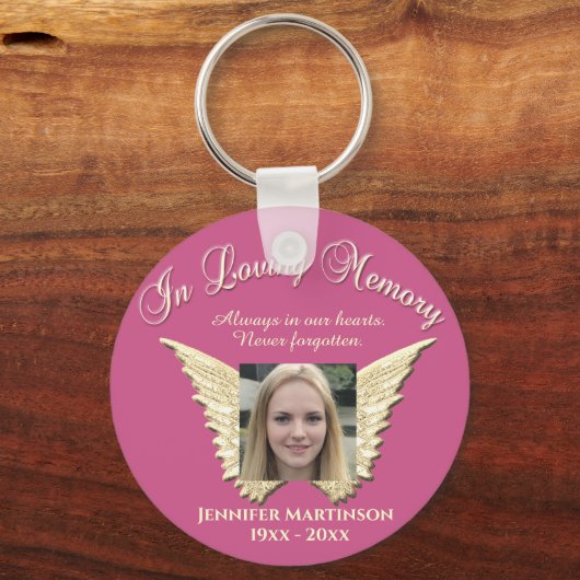 愛する記憶の中で記念撮影 キーホルダー (裏面)