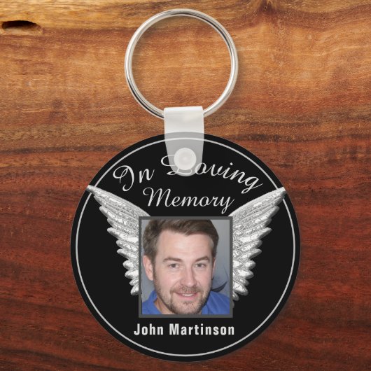 愛する記憶の中で記念撮影 キーホルダー (正面)