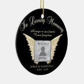 愛する記憶の中で記念撮影 セラミックオーナメント (右)