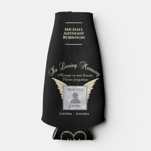 愛する記憶の中で記念撮影 ボトルクーラー (正面)