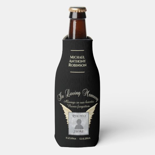 愛する記憶の中で記念撮影 ボトルクーラー (ボトル正面)