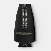 愛する記憶の中で記念撮影 ボトルクーラー (裏面)