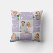 愛する記憶の中で5フォトコラージュ記念詩 クッション (裏面)