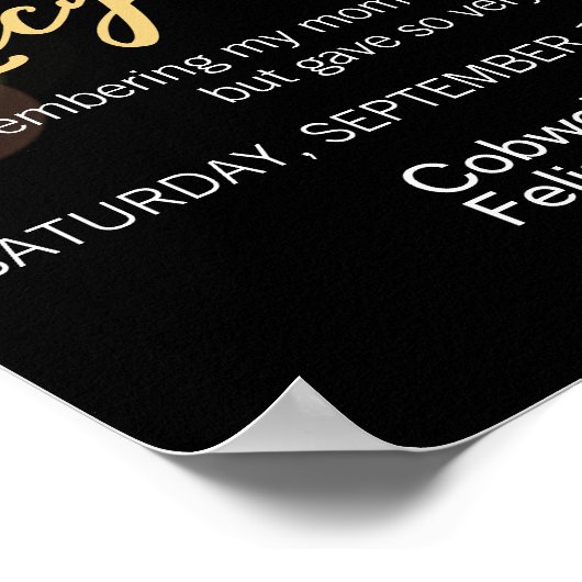 愛する記憶の中で ポスター (角)