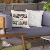 愛する記憶の中で | 6枚の写真の追悼コラージュ クッション