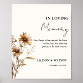 愛する記憶の中のワイルドフラワーの結婚徴候は永遠である ポスター (正面)